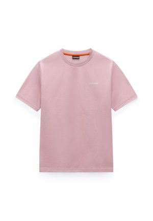 Napapijri, S-YOSE SS. - Camiseta estampada - pink woodrose