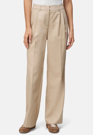 MIT BUNDFALTEN 32 INCH - Pantaloni - classic beige