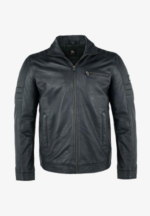 Otto Kern, OK - Leather jacket - navy