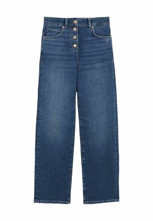 Reiss, REGULAR FIT - LANA STRAIGHT-LEG CROPPED JEANS . - Jeans Straight Leg - mid blue