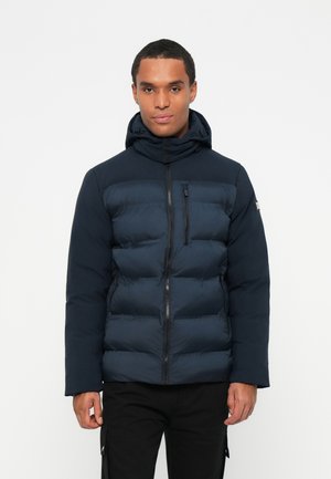HOODED JACKET - Jachetă de iarnă - midnight blue