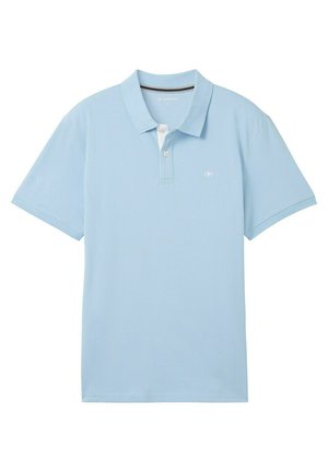 TOM TAILOR BASIC WITH CONTRAST - Piké - washed out middle blue