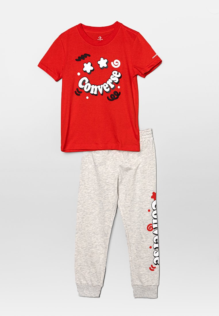 Converse T-shirt print grijs Converse T-shirt print grijs