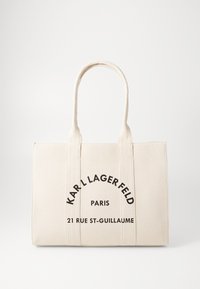 SQUARE LARGE TOTE - Cabas - natural