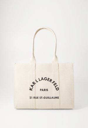 SQUARE LARGE TOTE - Tote bag - natural