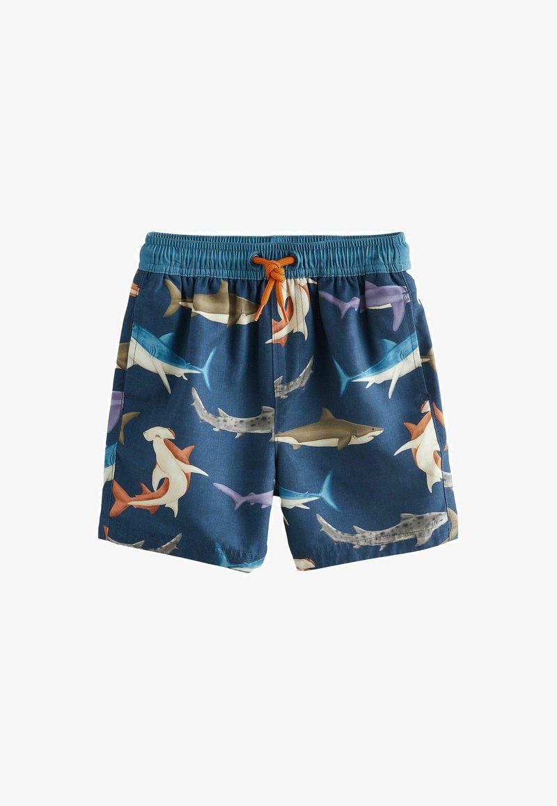 Next PRINTED REGULAR FIT - Short de bain - navy large shark