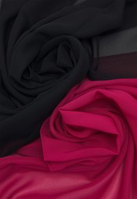 Anna Field 2 PACK - Lenço de cabeça - black/pink