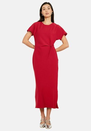DRAPED MIDI  - Denné šaty - red lipstick
