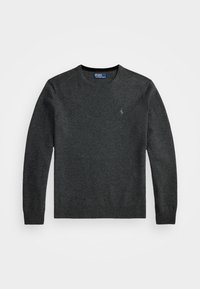 WOOL CREWNECK SWEATER - Trui - dark charcoal heather