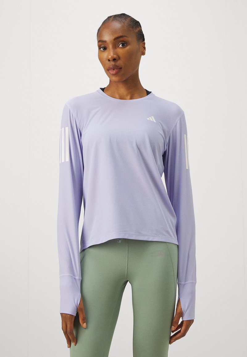 adidas Performance Maglietta a manica lunga - violet tone