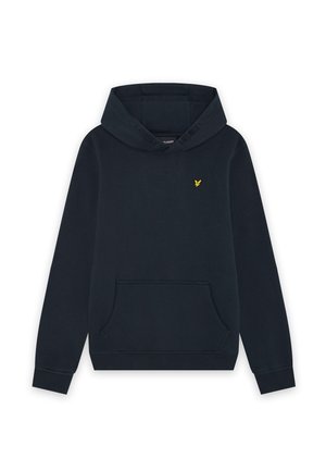 Lyle & Scott, BRUSH BACK HOODIE UNISEX - Hoodie - dark navy