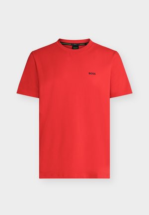 BOSS, TEE - Βασικό μπλουζάκι - open red