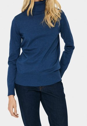 Neule - mottled dark blue