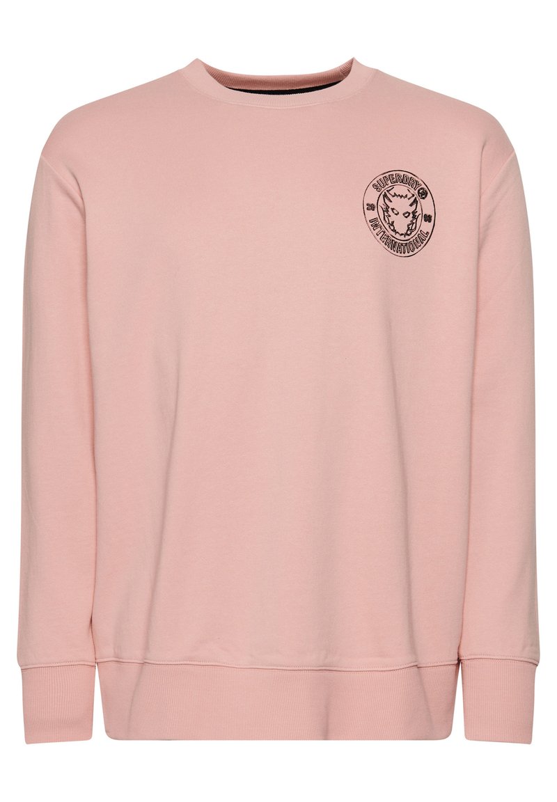 Herren Kapuzenpullover | Superdry Sweatshirt grey pink/pink - GI94807 Herren Kapuzenpullover | Superdry Sweatshirt grey pink/pink - GI94807