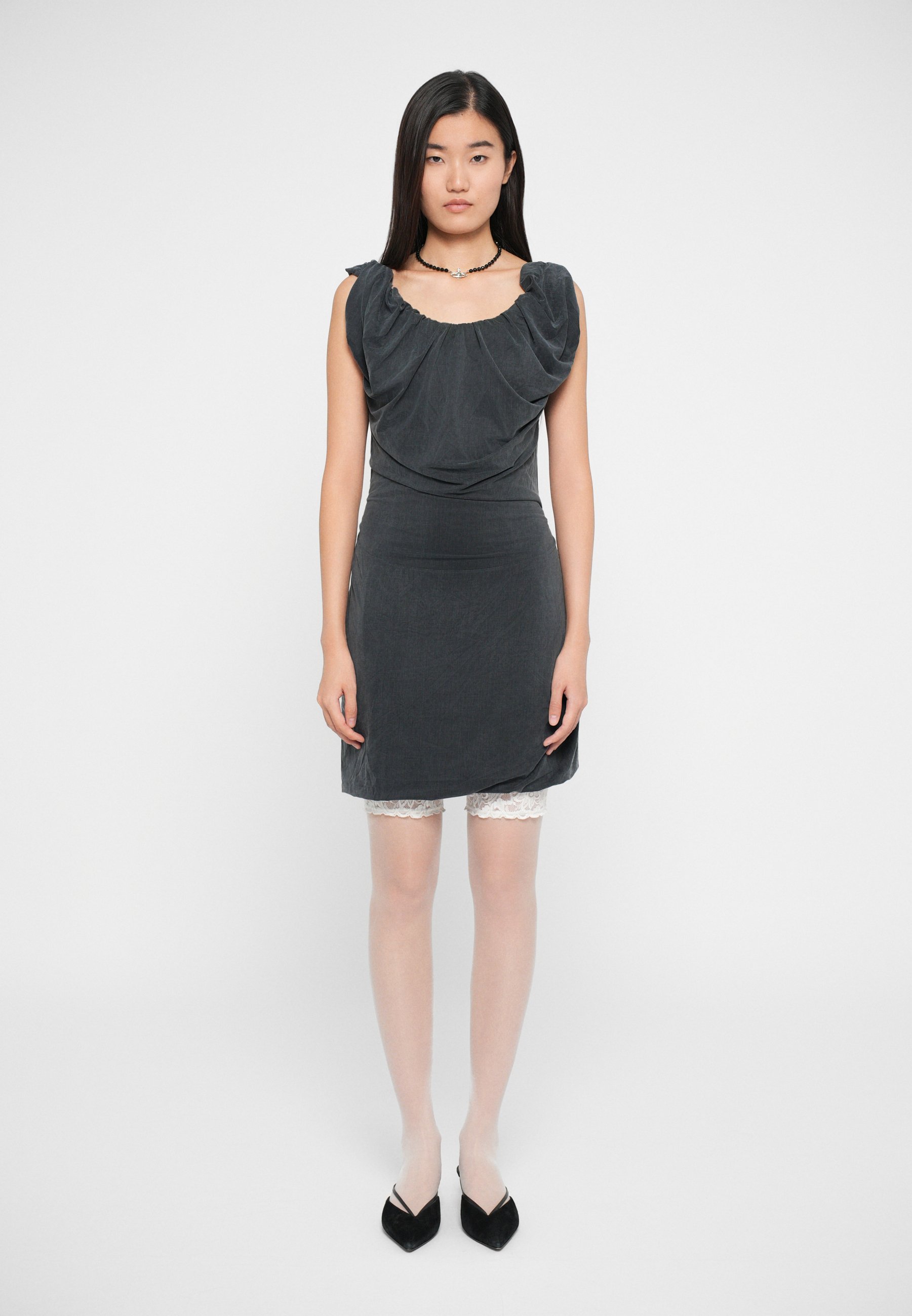 Vivienne Westwood MINI GINNIE AMBER DRESS - Jersey dress - black -  Zalando.ie