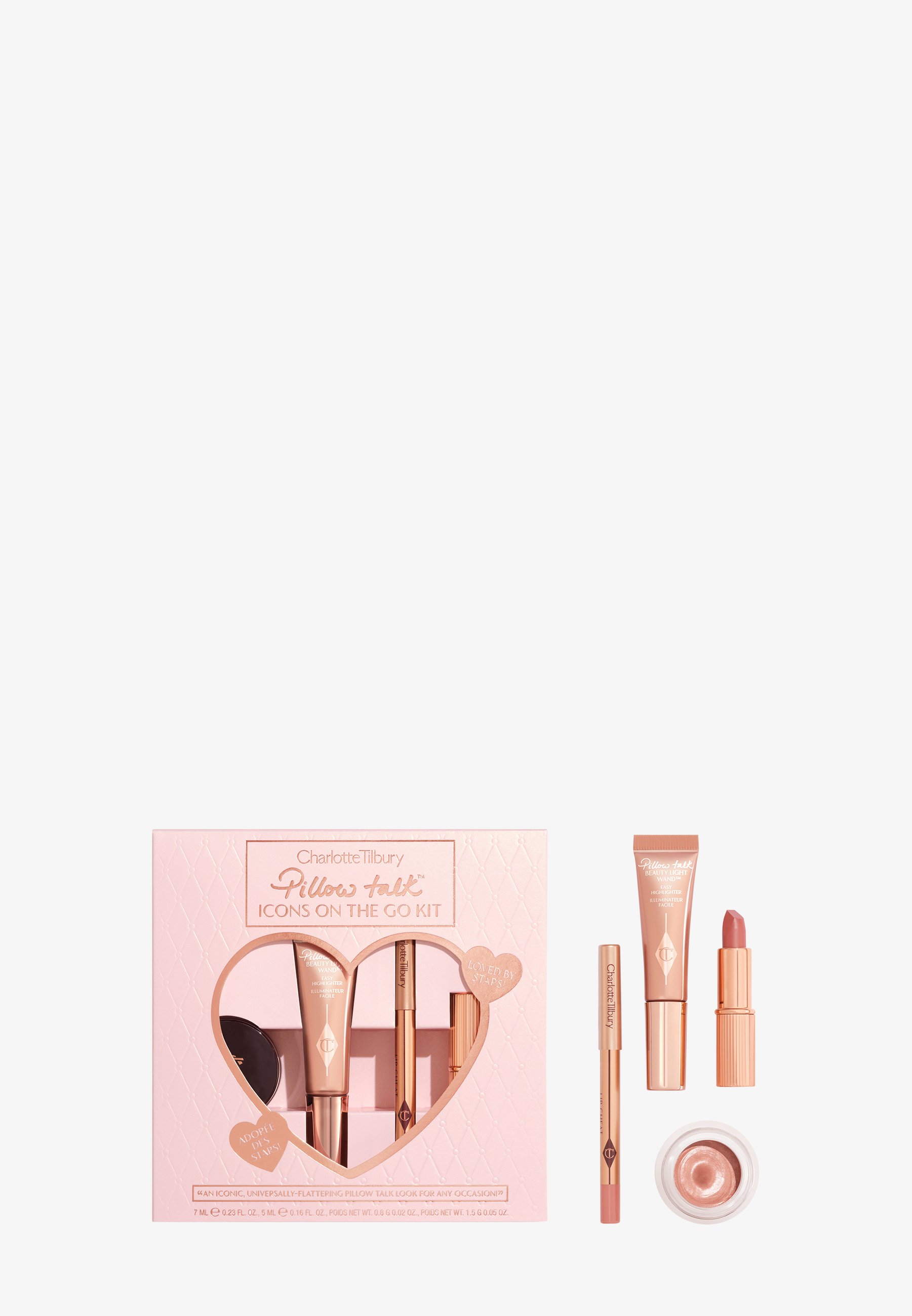 Charlotte Tilbury PILLOW TALK ICONS ON THE GO - Makeup set