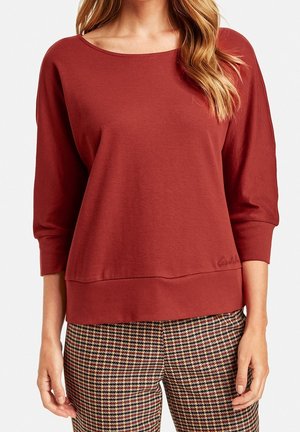 Top s dlouhým rukávem - red