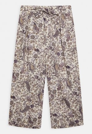 PANT LARGE - Calças - ecru