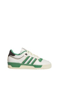 adidas Originals RIVALRY 86 LOW - Baskets basses - cloud white/preloved green/easy yellow