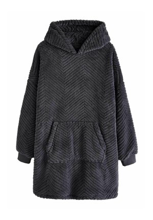 SUPERSOFT - Badjas - slate grey textured