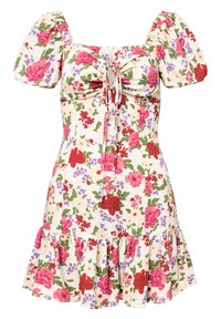 Laurella MELISSA FLOWERS - Rochie de zi - beige