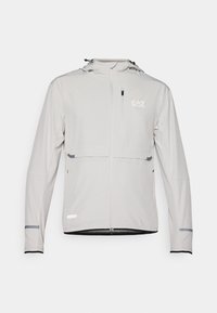HOODIE - Training jacket - gray/violet