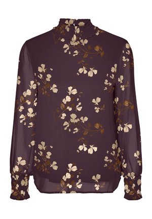 Blouse - dark red