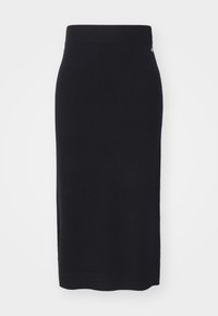 Puzdrová sukňa - black