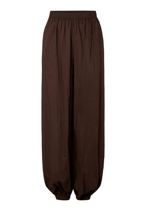 YAS, YASMELVO BALLOON PANT - Παντελόνι - coffee bean