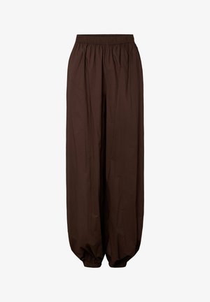 YAS, YASMELVO BALLOON PANT - Παντελόνι - coffee bean