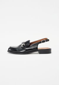 Billi Bi A8430 - Ballerina med hælstøtte - black naplack