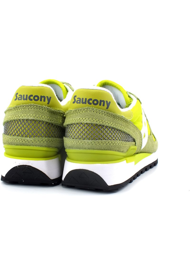 Saucony Shadow Original Da Donna - Sneaker Retrò In Mesh E Scamosciato, Verde Foglia Di Tè, Taglia 38.5 EU - 2