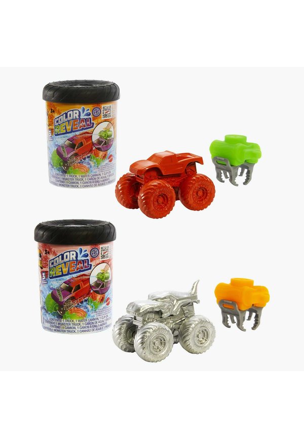 MONSTER TRUCKS COLOR REVEAL BATTLE PACK – Wasserspielzeug – multicolor