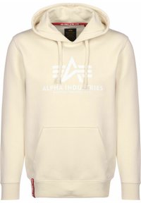 Alpha Industries - BASIC - Kapuzenpullover - jet stream white Thumbnail-Bild 1