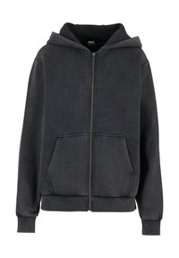 Urban Classics VINTAGE HEAVY - Sweat zippé - magnet