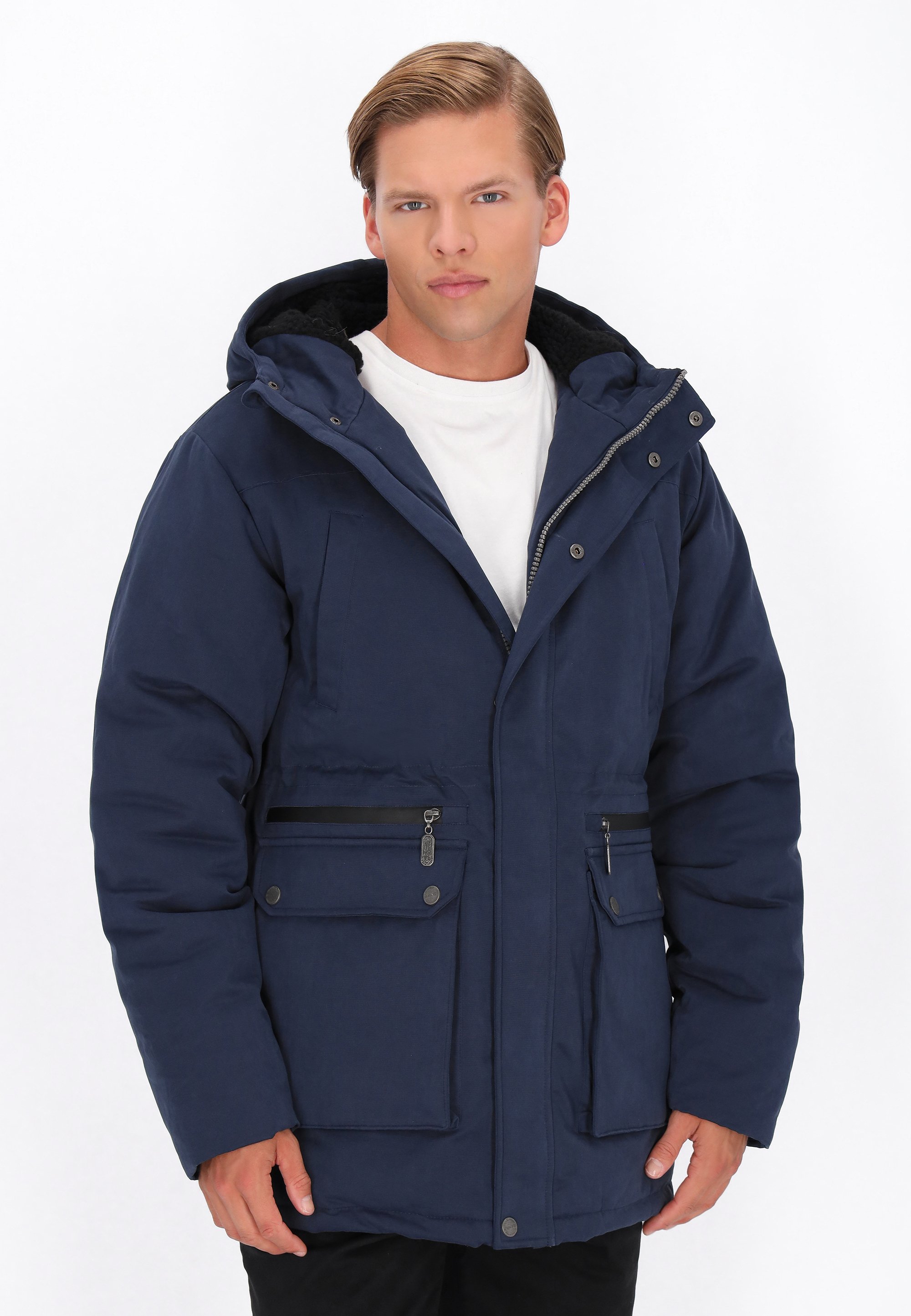 DreiMaster Parka navy/blau