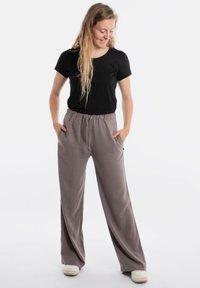 Knit Factory FERN - Broek - taupe