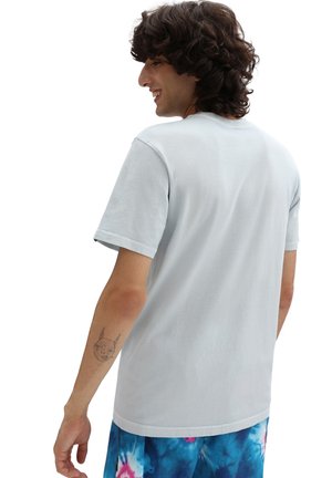 PEACE FLOWER SS - Print T-shirt - ballad blue