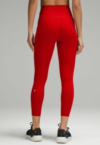 lululemon FAST AND FREE HIGH-RISE POCKETS 64CM - Leggings - dark red