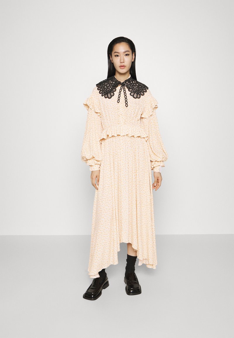 ROKH LONG SLEEVE RUFFLE DRESS - Vestido de cocktail / Vestido de festa - yellowdaisy