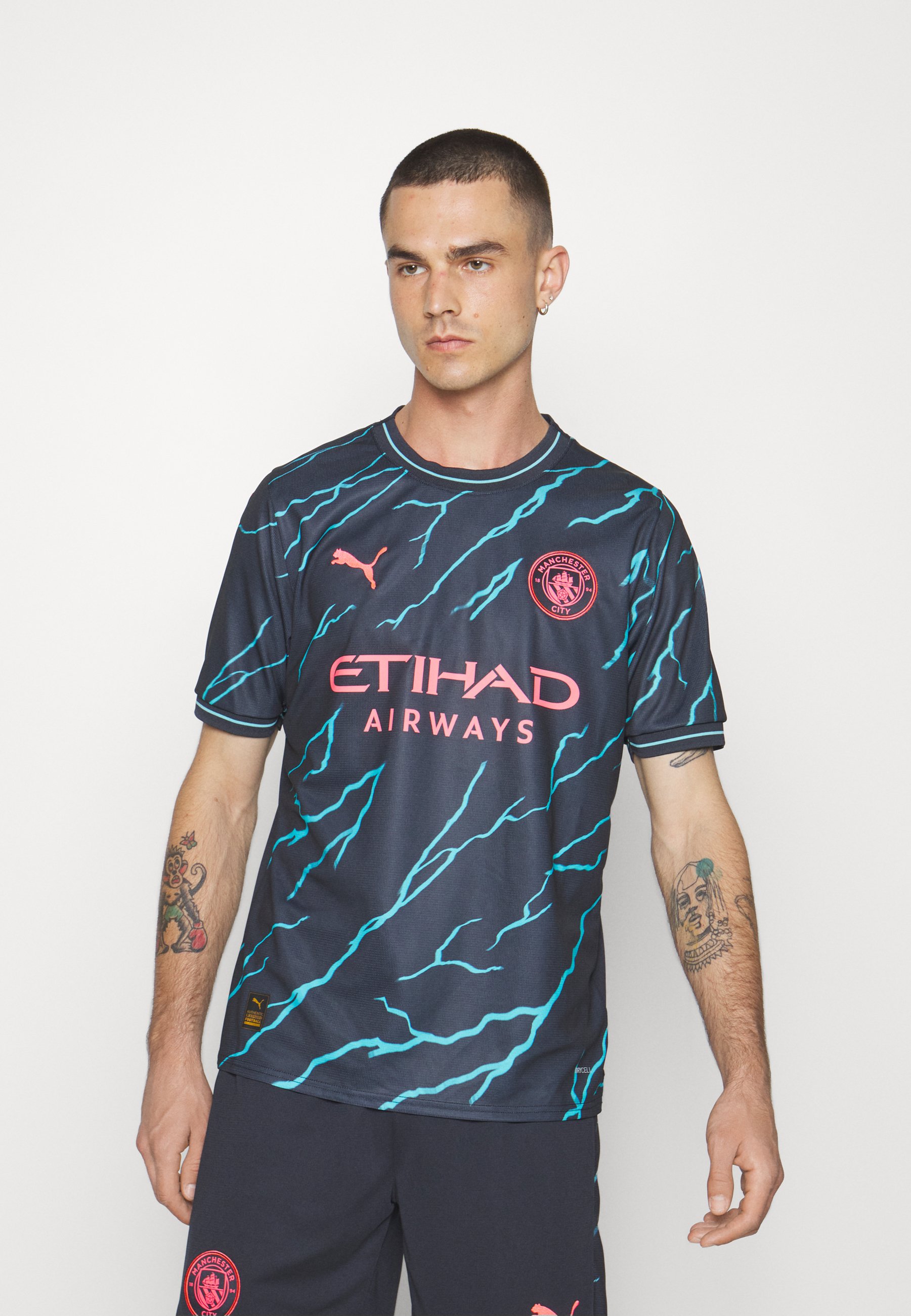 ウェア PUMA MCFC 3rd Jersey Replica LS 3XL PUMA Mcfc 3rd Replica 2023 'Multicolor' 770460-03