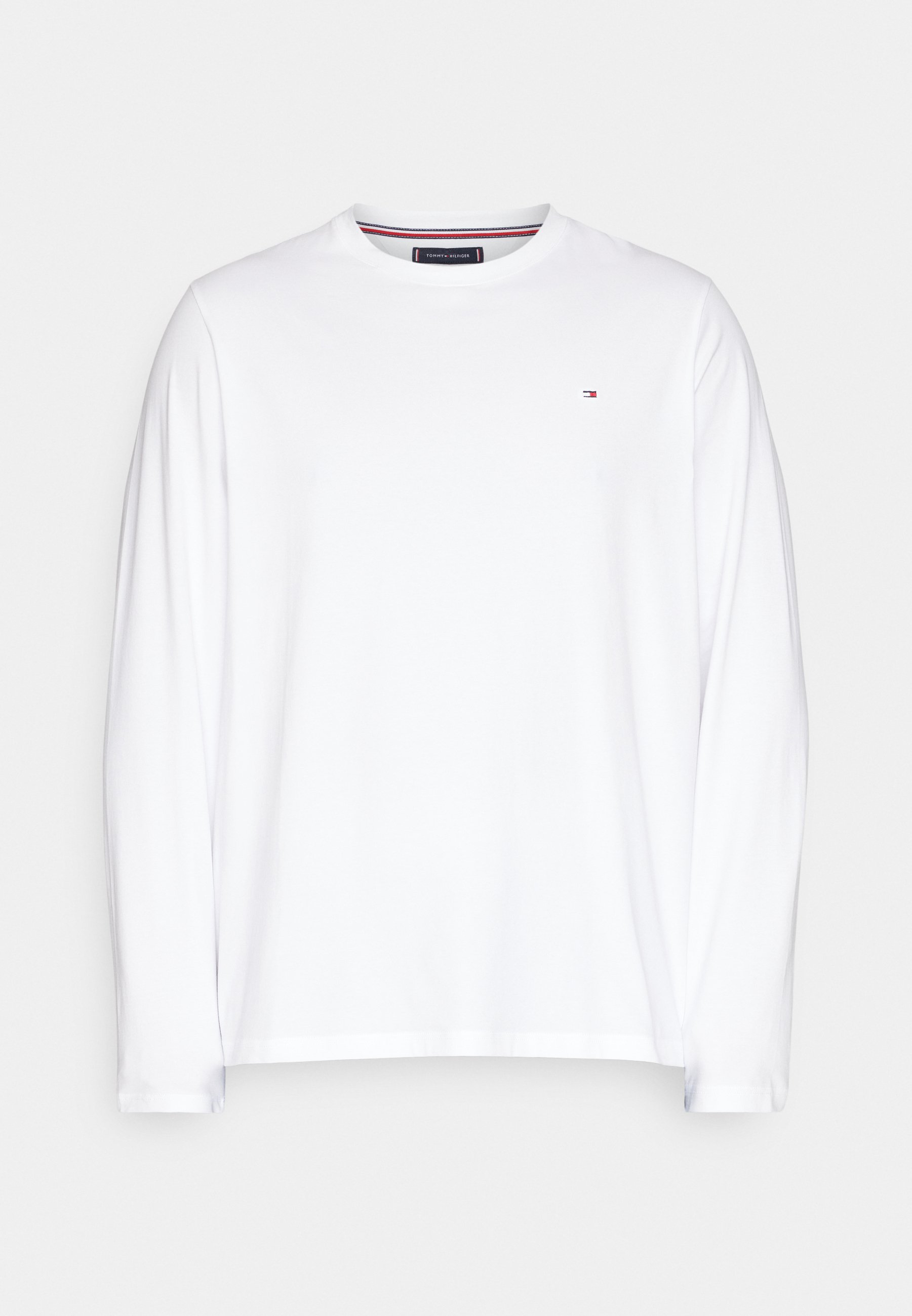Tommy Hilfiger SLIM FIT TEE - Top s dlouhým rukávem - white