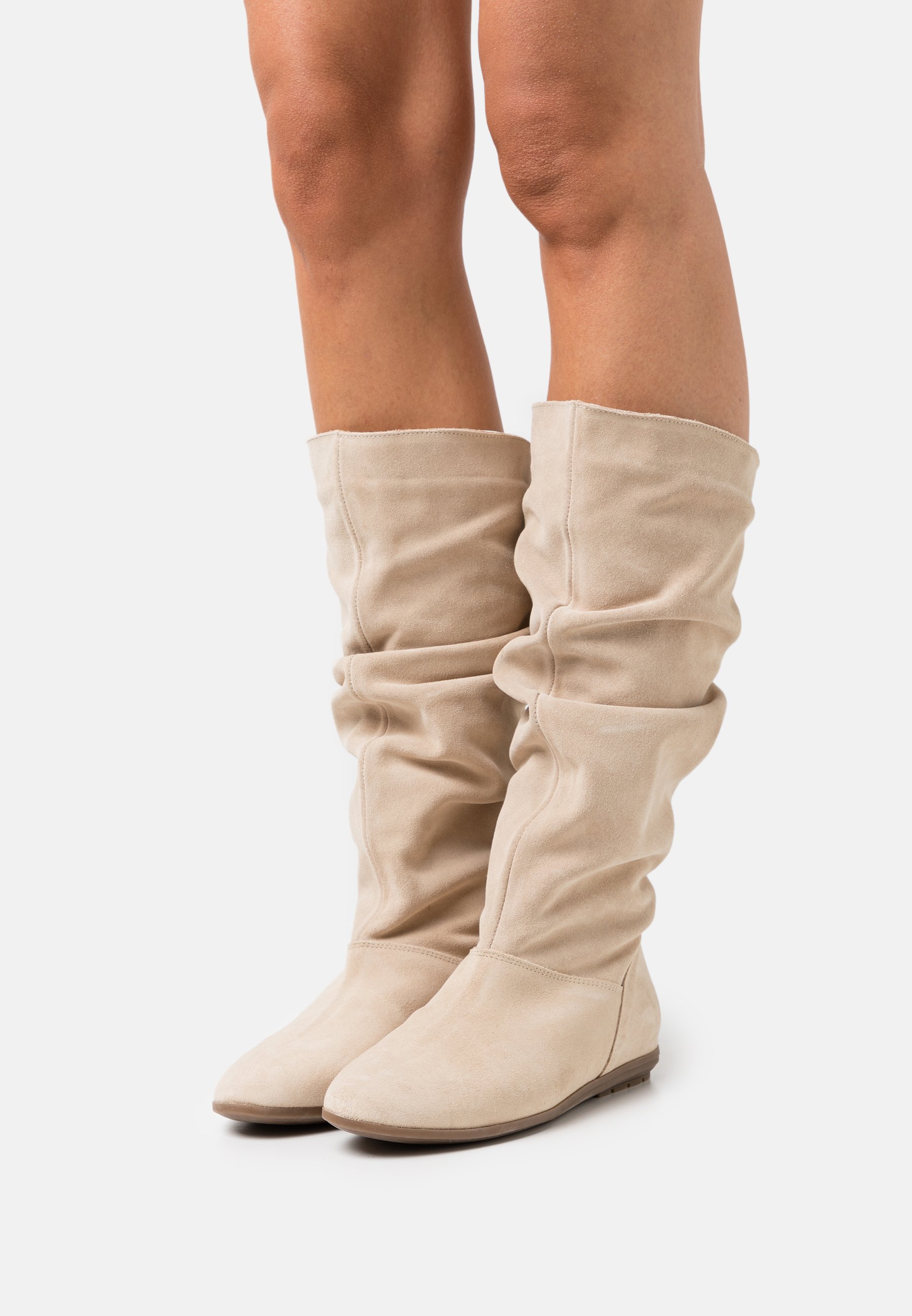 zalando stivali alti con zeppa