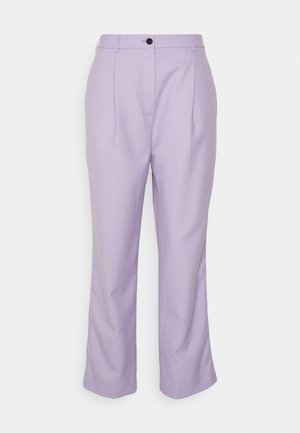 KARL LAGERFELD TAILORED PANTS - Nohavice - lavender