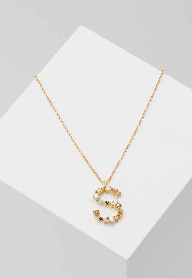 LETTER NECKLACE - Collier - gold-coloured