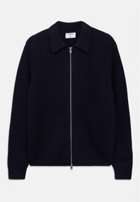 ZIP CARDIGAN - Cardigan - navy