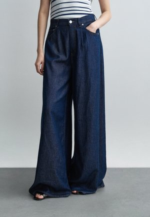Dondup MAGGIE - Wide Leg - blue