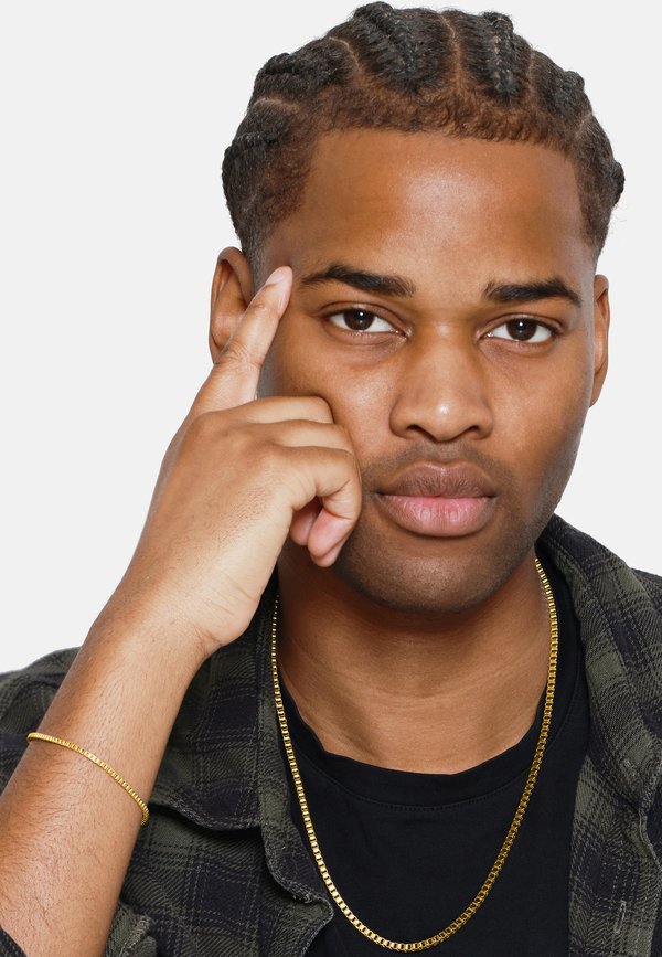 GESCHENKSET - Halskette - goldfarbend