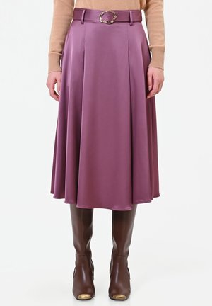 Rinascimento, GONNA TINTA UNITA - Jupe plissée - rosa antico