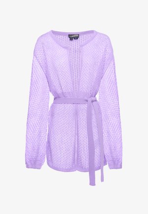 DreiMaster, DREIMASTER CARDIGAN - Vest - lilac melange